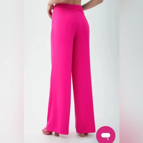 Trina Turk Verity 3 Wide-Leg
Pants Bold Pink Size 6 - Picture 5 of 8